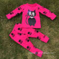 2015 new Kids clothing cat pajamas pant sets boutique clothing Halloween black pajamas Unisex Halloween pajamas sets